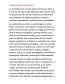 Ensayo sobre la autoestima