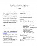 Estudio etnobotánico de plantas medicinales en la localidad de suba