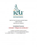Contabilidad Financiera Actividad 1 “Margen de contribución”
