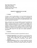 La Cultura y sus elementos