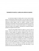 FUNDAMENTACIÓN FILOSOFICA Y JURIDICA DEL DERECHO DE AMPARO
