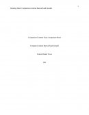 Comparison-Contrast Essay Assignment Sheet