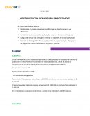 CONTABILIZACION DE APERTURAS EN SOCIEDADES.