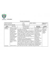 TEMA- PLANEACION DIAGNOSTICA.. Página 1