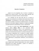 Desarrollo o Competencia.