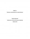 TAREA Estructura y Administración de nuestra Empresa.