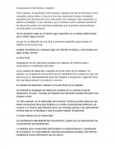 La separacion entre el espacio y el tiempo