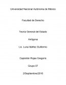 Teoría General del Estado Antígona