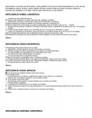 Test de inteligencia.