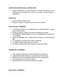 ESTRATEGIA DERIVADA DE LA MATRIZ DOFA.