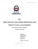ANÁLISIS DE COLUSIÓN MERCADO SKI. “IMPACTO EN LA ECONOMÍA”
