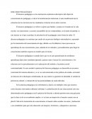 DISCURSO PEDAGÓGICO.