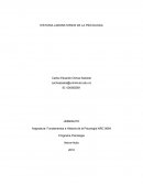HISTORIA DE LOS LABORATORIOS DE PSICOLOGIA Y SU PERTENENCIA EN LA ELABORACION DE PSICOLOGOS .