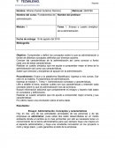 Ensayo y cuadro sinóptico de la administración