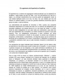 El surgimiento del Apartheid en Sudáfrica