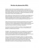 Niveles de planeación DEL