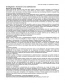 Investigación 3: Innovación y sus clasificaciones