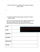 Adverbios, adjetivos, sufijos, prefijos