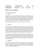 Comparación	biofarmacéutica entre	los medicamentos	Rynacrom® para	vía nasal	y Opticrom® para vía oftálmica.