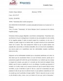 EJE SEMÁNTICO ESCOGIDO: La huella ineluctable del destino en el cuento de G. G. Márquez..