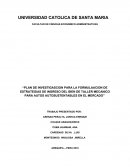 Plan de investigacion para la formulacion de estrategias de ingreso del bien de taller mecanico para autos autosustentables en el mercado