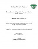 Cálculo de los Rendimientos y Actuaciones de un Avión de Ala Fija, Monomotor con Hélice