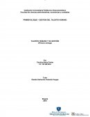 TALENTO HUMANO Y SU GESTIÓN