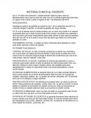 Enfermeria.HISTORIA CLINICA AL PACIENTE