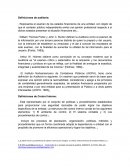 Definiciones de Auditoría.