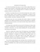 Antecedentes de la Psicología clínica.