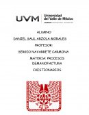 Problemas de manofactura.