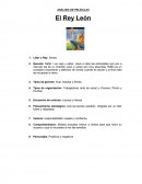Analisis pelicula rey leon