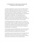 LA GLOBALIZACION Y EL IMPACTO DE LA ECONOMIA DEL MAGDALENA EN LOS ULTIMOS 20 AÑOS