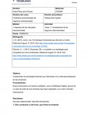 Tema: Aspectos de los mercados internacionales