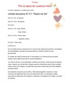 Por la salud de nuestros niños