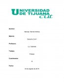 Derecho civil - Ensayo