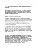 Aspectos culturales del pasado que tienen repercusiones en el presente.