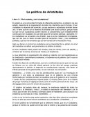 La politica de aristoteles. Libro 3. “Del estado y del ciudadano”
