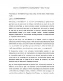 ENSAYO ARGUMENTATIVO OUTSOURCING Y ZONA FRANCA.