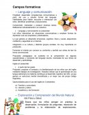 Campos formativos Lenguaje y comunicación