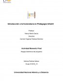 Introducción a la licenciatura en Pedagogía Infantil