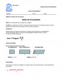 Guía de Área de Poligonos y Prismas