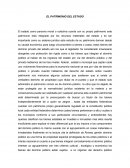 El patrimonio del estado