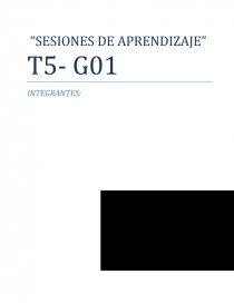 Modelo de sesión. Página 1