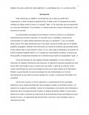 Toda relación que se establece, sea del tipo que sea, lo hace por medio de la comunicación.