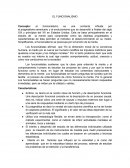 EL FUNCIONALISMO.