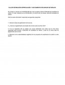 TALLER ESTIMACIÓN DEPRECIACIÓN Y AGOTAMIENTO RECURSOS NATURALES.