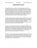 Comportamiento social.