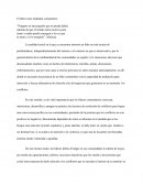 Ensayo sobre resolución de conflictos.