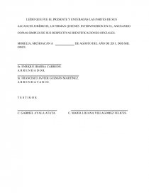 Carta De Entrega De Inmueble Arrendado Por Parte Del Arrendatario